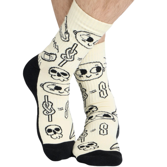 YY Vertical Climber Doodle Socks Socken