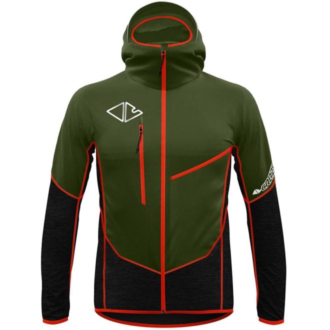 Crazy Jkt Flame Herren Softshelljacke