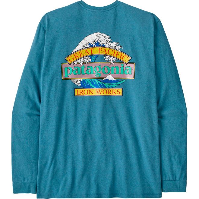 Patagonia M's L/S Great Waves Responsibili-Tee men's long sleeve shirt