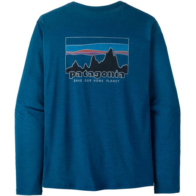 Patagonia M's L/S Cap Cool Daily Shirt - '73 Skyline long-sleeve shirt men