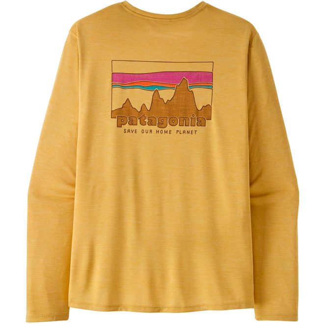 Patagonia M's L/S Cap Cool Daily Shirt - '73 Skyline long-sleeve shirt men