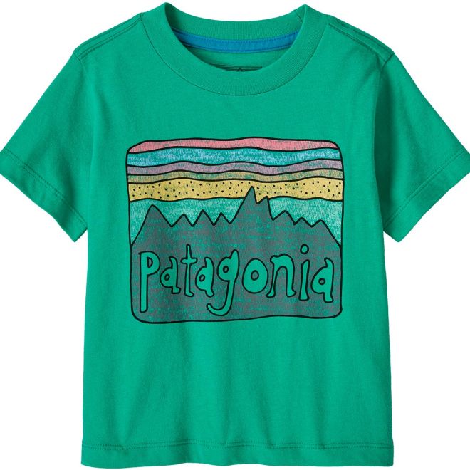 Patagonia Baby Fitz Roy Skies Kinder T-Shirt