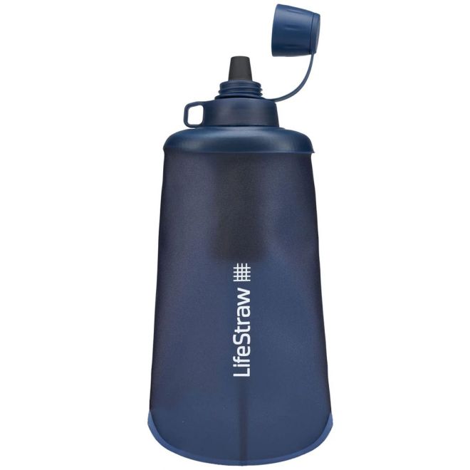 LifeStraw Peak Series Collapsible Squeeze Bottle with Filter faltbare Flasche mit Filter