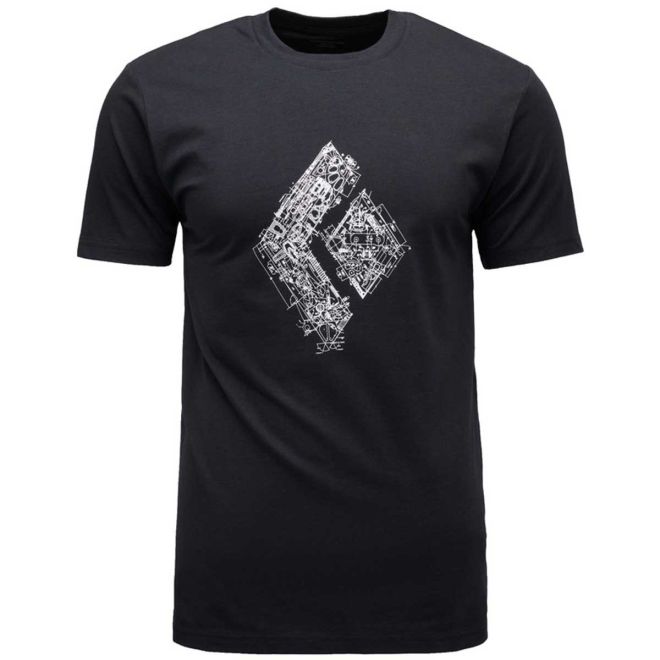 Black Diamond Engineered Diamond Herren T-Shirt