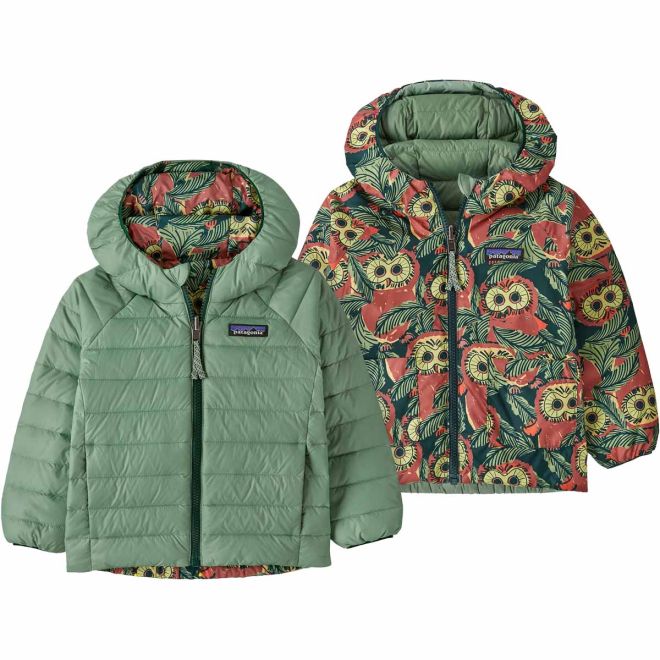 Patagonia Baby Reversible Down Sweater Hoody jacke kind