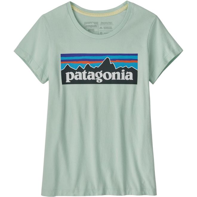 Patagonia Girls' Regularenerative Organic Certified Cotton P-6 Logo T-Shirt Mädchen