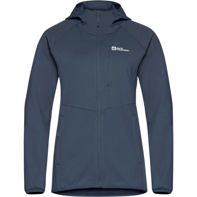 Jack Wolfskin Kolbenberg Hooded Fz W Damenfleece