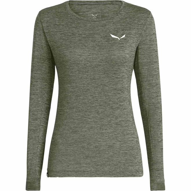 SALEWA Puez Melange Dry W L/S Tee Damen Langarmshirt