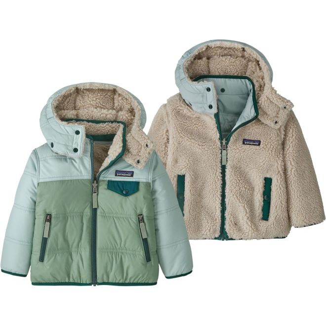Patagonia Baby Reversible Tribbles Hoody Kinderjacke