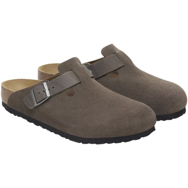 Birkenstock Boston Suede Leather sandalen