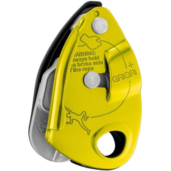 Petzl GriGri + Plus Sicherungsgerät und Kletterkarabiner