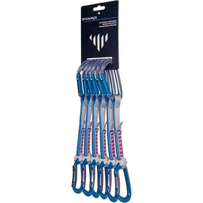 CAMP Set 6 Orbit Express KS pack 6 expressschlingen klettern